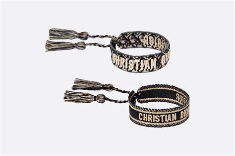 christian dior armbänder stoff|Dior schriftzug armband.